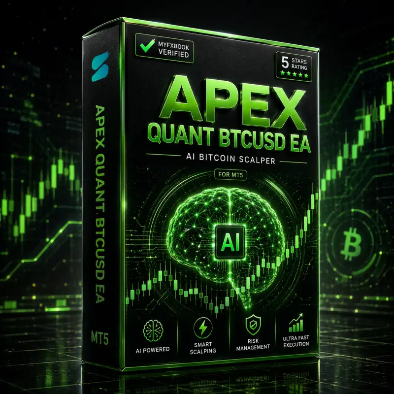 Apex Quant BTCUSD EA product box